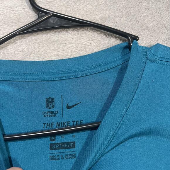 Jacksonville Jaguars Shirt Mens XL NFL Football Nike Dri Fit Onfield Apparel - Picture 3 of 7